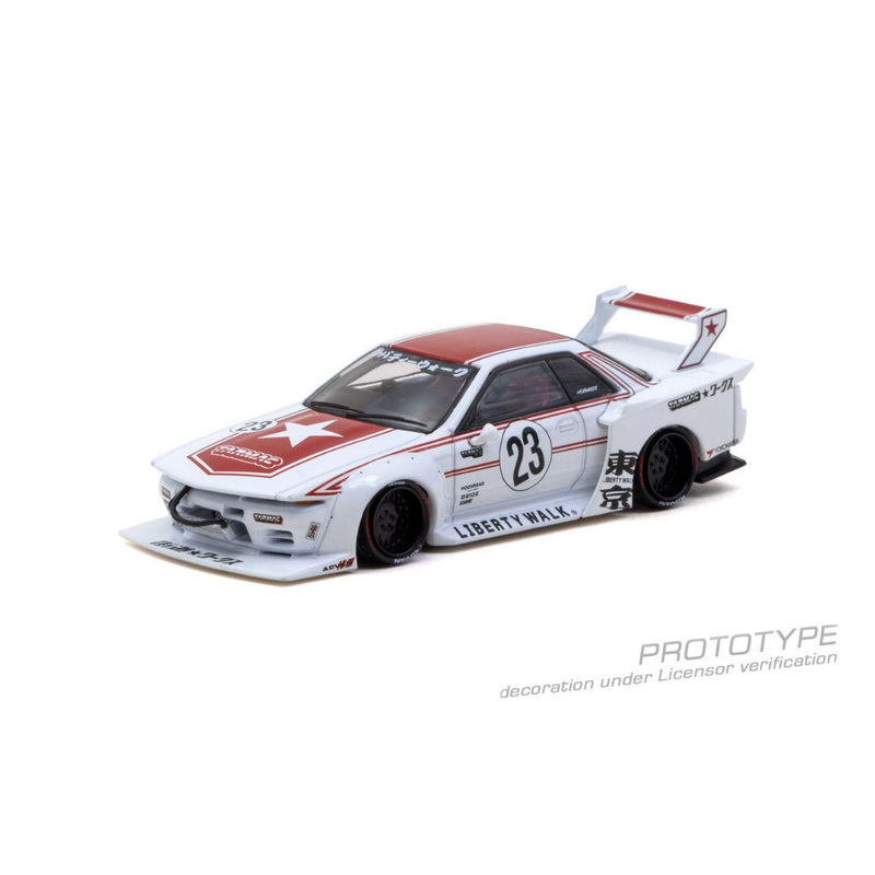 *PRE-ORDER* LB-KAIDO WORKS Nissan R32 Skyline (with Trading Cards), 1:64 Scale — image 2
