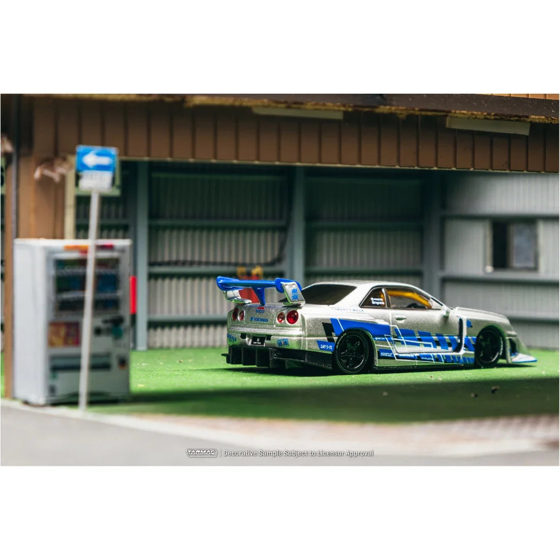 *PRE-ORDER* LB-ER34 Super Silhouette Nissan Skyline MGMINI, 1:64 Scale — image 3