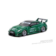 *PRE-ORDER* LB-Silhouette WORKS GT NISSAN 35GT-RR, 1:64 Scale (Emerald Green) — image 2