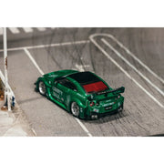 *PRE-ORDER* LB-Silhouette WORKS GT NISSAN 35GT-RR, 1:64 Scale (Emerald Green) — image 3