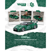 *PRE-ORDER* LB-Silhouette WORKS GT NISSAN 35GT-RR, 1:64 Scale (Emerald Green) — image 1