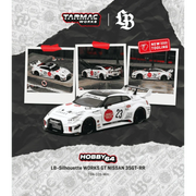 *PRE-ORDER* LB-Silhouette Works GT NISSAN 35GT-RR, 1:64 Scale (White) — image 1