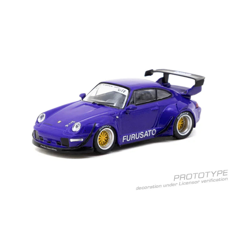 *PRE-ORDER* RWB 993 Furusato (Model Car + Trading Cards Combo Set), 1:64 Scale — image 2