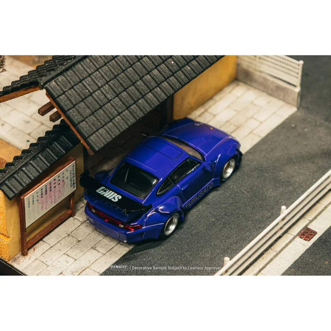 *PRE-ORDER* RWB 993 Furusato (Model Car + Trading Cards Combo Set), 1:64 Scale — image 4