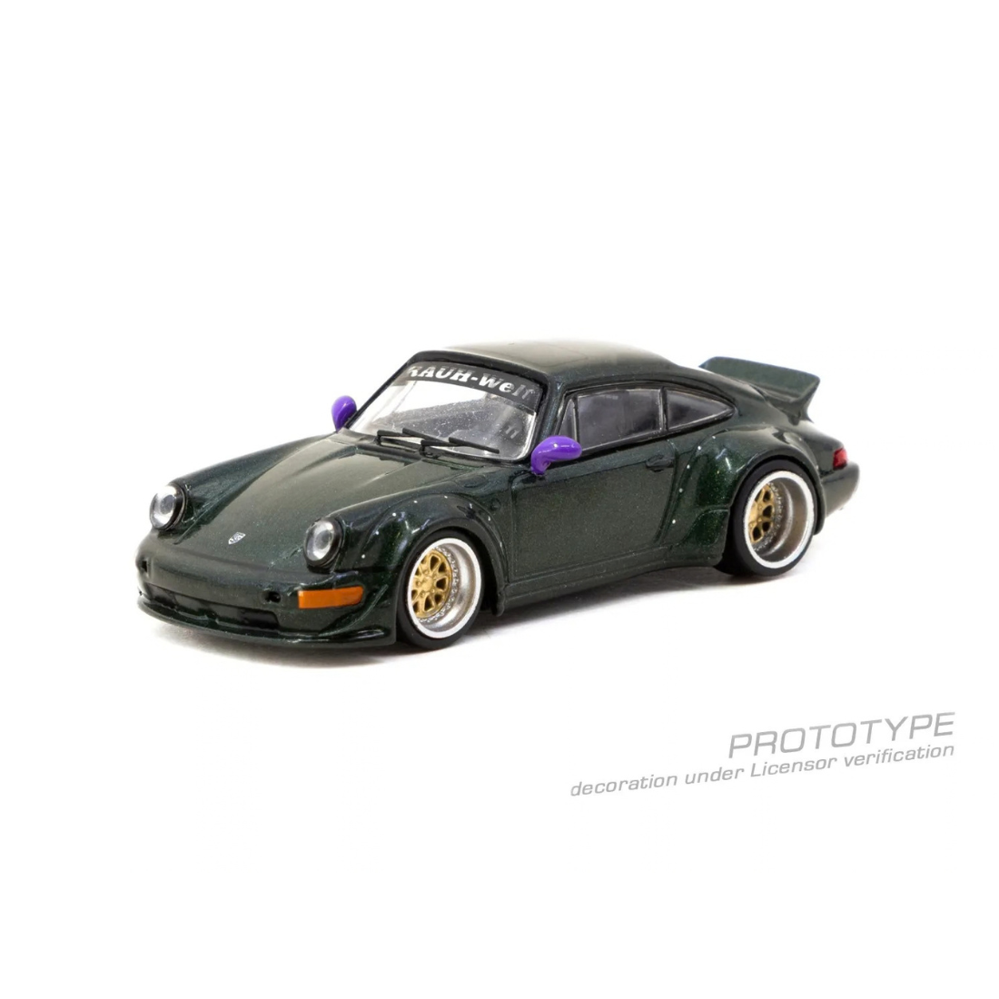 Porsche RWB 964, 1:64 Scale (Green) — image 2