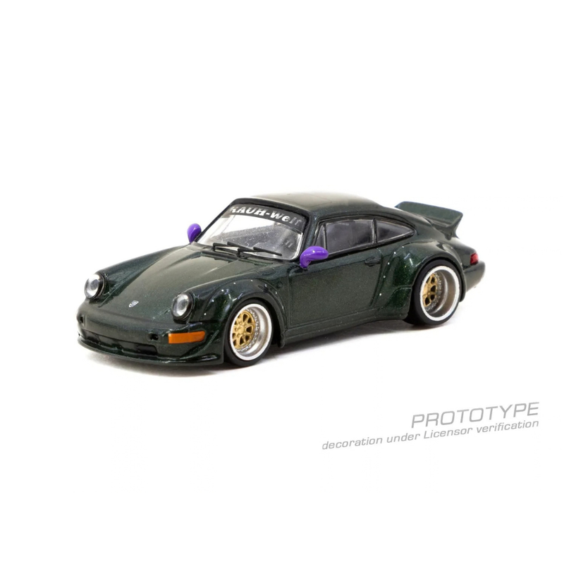 Porsche RWB 964, 1:64 Scale (Green) — image 2