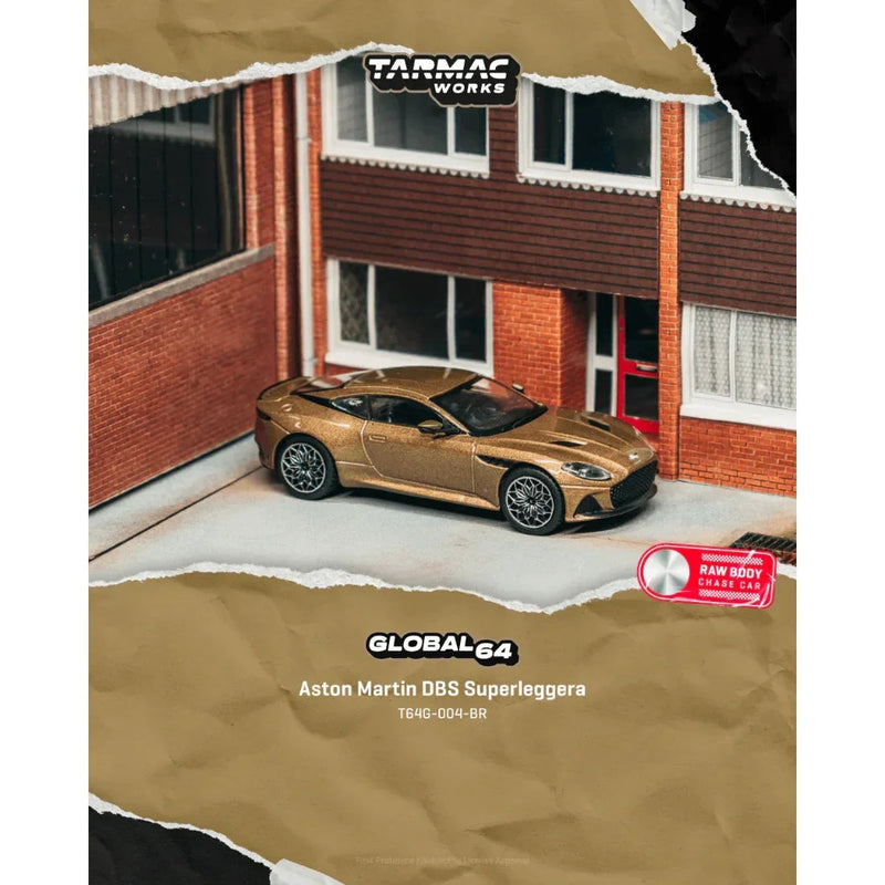 *PRE-ORDER* Aston Martin DBS Superleggera Chance of Chase Car, 1:64 Scale (Brown Metallic) — image 1