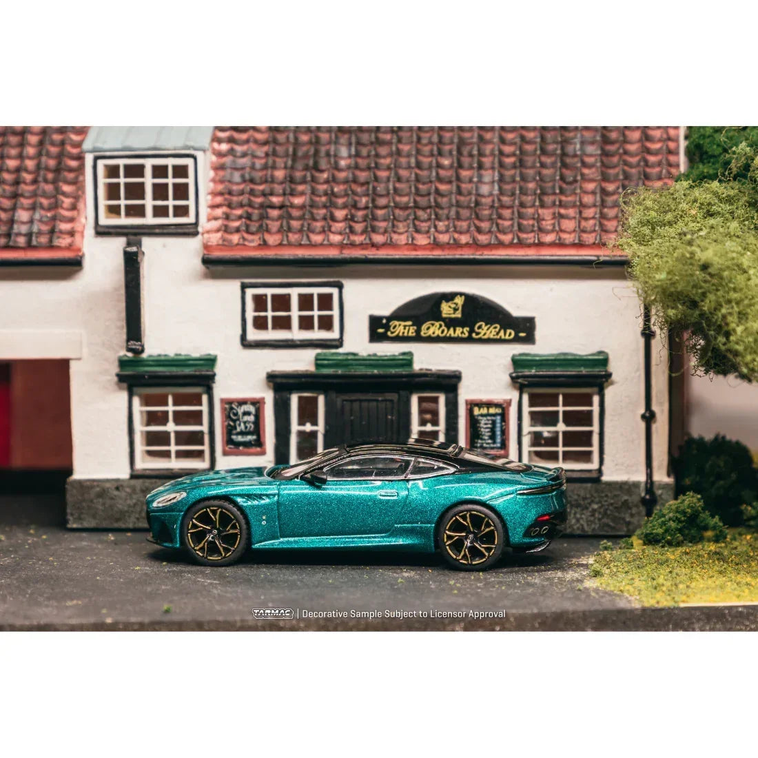 *PRE-ORDER* Aston Martin DBS Superleggera Chance of Chase Car, 1:64 Scale (Green Metallic) — image 3
