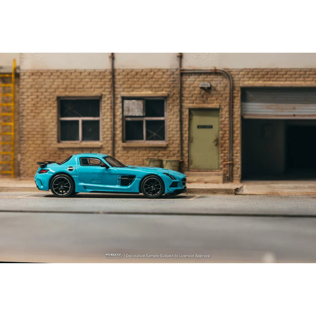 *PRE-ORDER* Mercedes-Benz SLS AMG Coupé Black Series Chance of Chase Car, 1:64 Scale (Matte Blue) — image 3