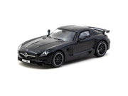 Mercedes-Benz SLS AMG Coupé Singapore Special Edition - Global64, 1:64 Scale (Black) — image 1