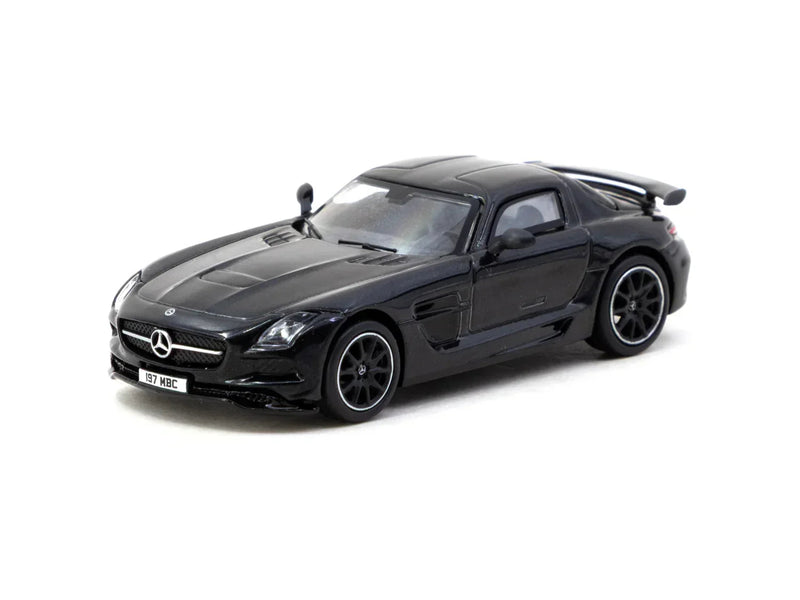 Mercedes-Benz SLS AMG Coupé Singapore Special Edition - Global64, 1:64 Scale (Black) — image 1