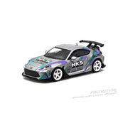 *PRE-ORDER* HKS Toyota GR86 With Metal Oil Can, 1:64 Scale (Grey) — image 2
