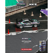 *PRE-ORDER* HKS Toyota GR86 With Metal Oil Can, 1:64 Scale (Grey) — image 1