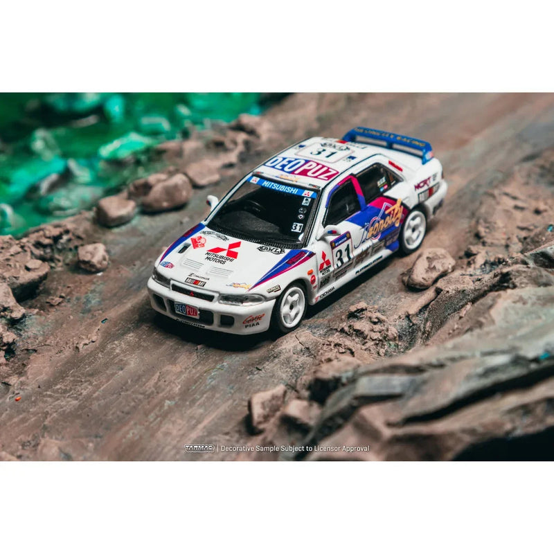 *PRE-ORDER* Mitsubishi Lancer Evolution Hong Kong Beijing Rally 2025 (Chance of Chase Car), 1:64 Scale — image 2
