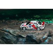 *PRE-ORDER* Mitsubishi Lancer Evolution III Hong Kong Beijing Rally Winner Ari Vatanen / Christian Gilbert (Chance of Chase Car) 1996, 1:64 Scale — image 3