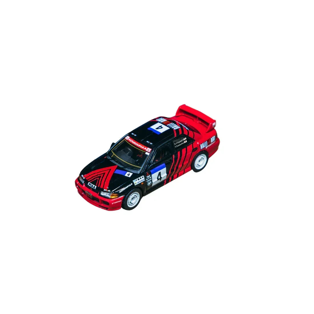 *PRE-ORDER* Mitsubishi Lancer Evolution III China Rally Yoshihiro Kataoka / Satoshi Hayashi (Chance of Chase Car) 1998, 1:64 Scale — image 3