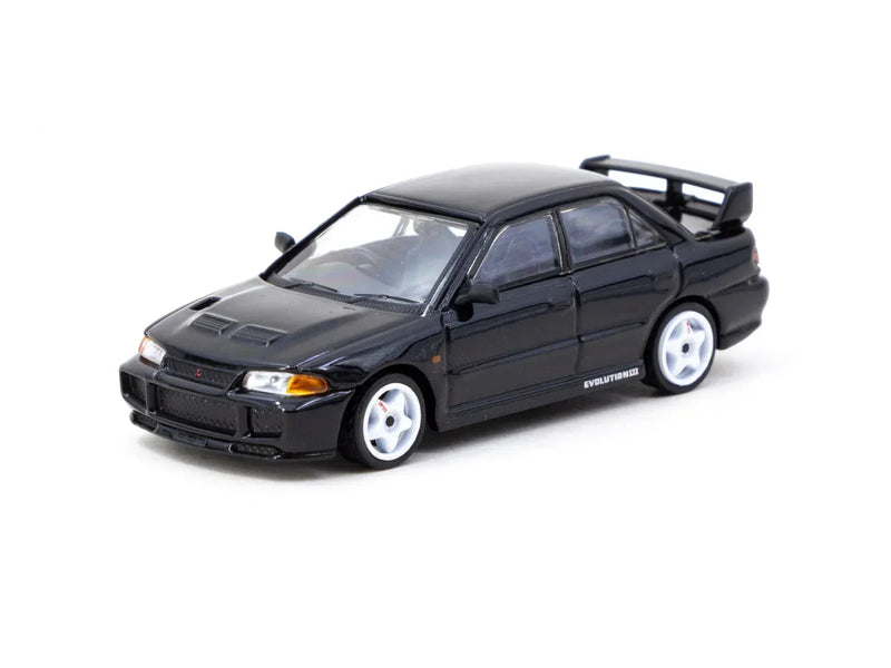 Mitsubishi Lancer GSR Evolution III - Global64, 1:64 Scale (Black) — image 1