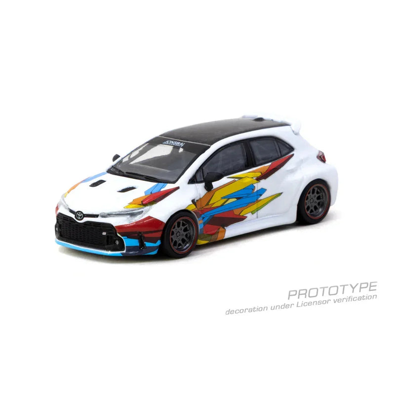 *PRE-ORDER* Toyota GR Corolla Widebody Chance of Chase Car, 1:64 Scale (White) — image 2