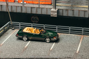 *PRE-ORDER* Saab 900 Turbo Convertible Chance of Chase Car, 1:64 Scale (Green) — image 4