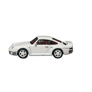 *PRE-ORDER* Porsche diecast 959 Chance of Chase Car (Model Car + Trading Cards Combo Set), 1:64 Scale (White) — image 5