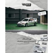*PRE-ORDER* Mitsubishi Lancer RS Evolution IV (White) Chance of Chase Car, 1:64 Scale — image 5