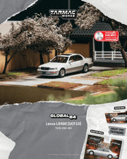 *PRE-ORDER* Lexus LS400 (UCF10) Chance of Chase Car (Blister Pack), 1:64 Scale (Pearl White) — image 1