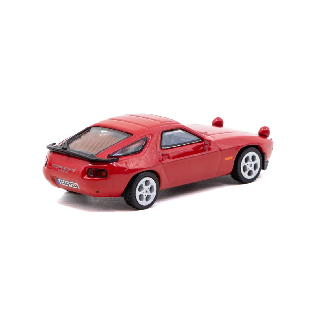 Porsche diecast 928 S, 1:64 Scale (Red) — image 3
