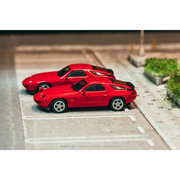 Porsche diecast 928 S, 1:64 Scale (Red) — image 4