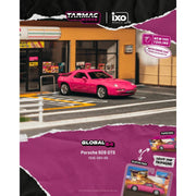 *PRE-ORDER* Porsche diecast 928 GTS Chance of Chase Car with Pop-Up Head-Lights, 1:64 Scale (Rubystone Red) — image 1