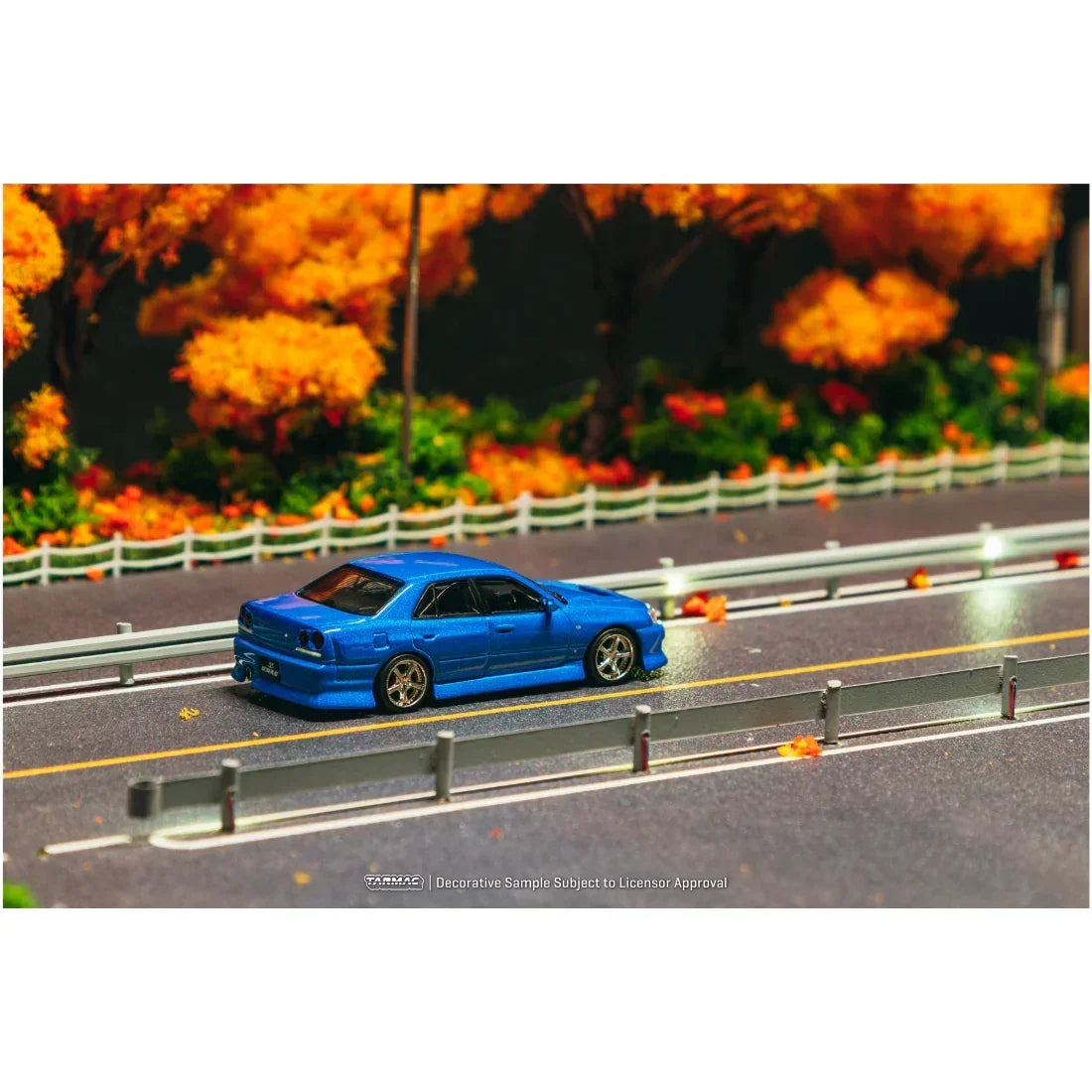 *PRE-ORDER* URAS Skyline ER34 Chance of Chase Car, 1:64 Scale (Blue) — image 5