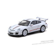 *PRE-ORDER* Porsche diecast 911 GT3 RS 4.0 (997.2) Chance of Chase Car, 1:64 Scale (White) — image 2