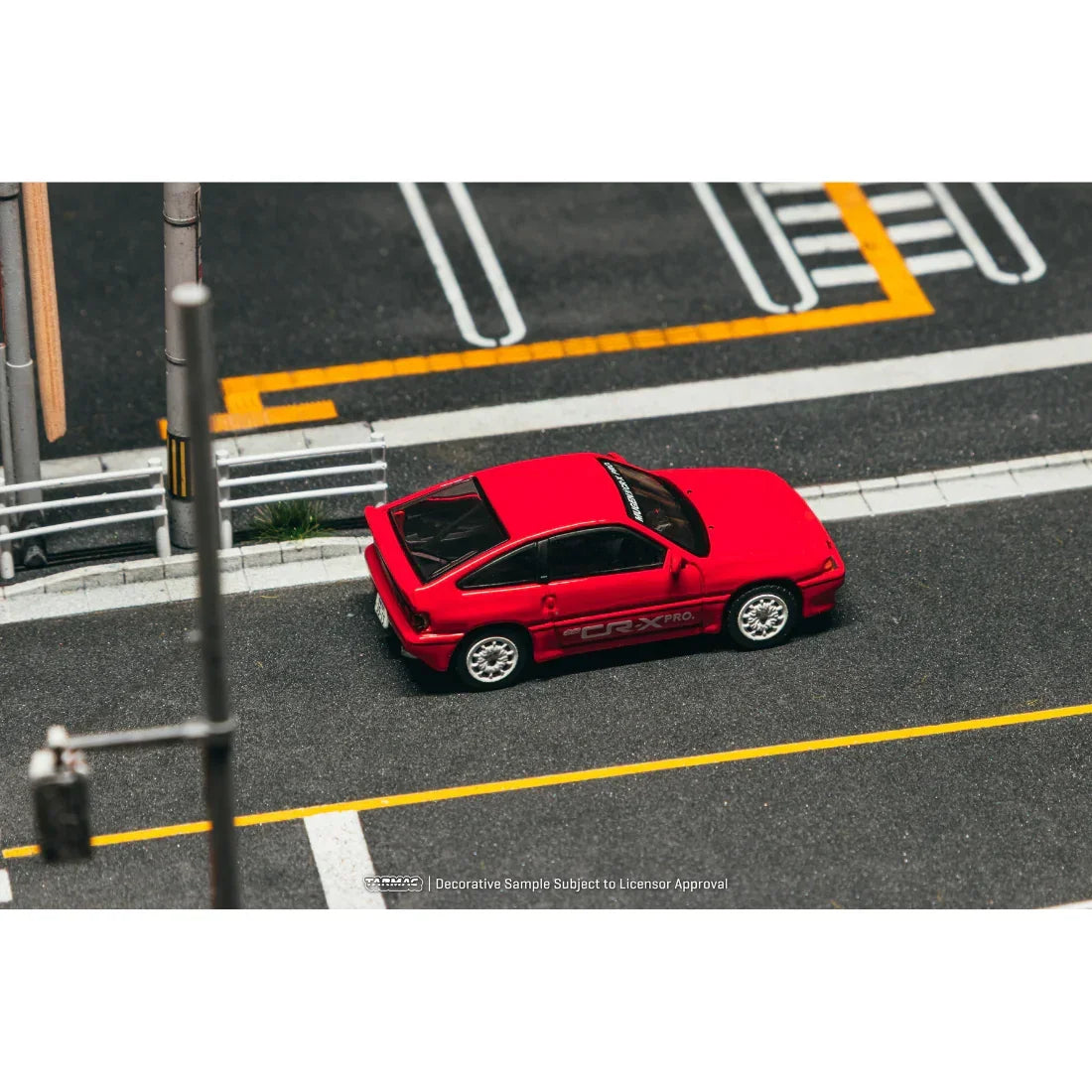*PRE-ORDER* Honda Ballade Sports MUGEN CR-X PRO Chance of Chase Car, 1:64 Scale (Red) — image 5