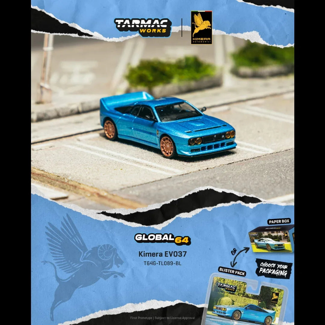 *PRE-ORDER* Kimera EVO37, 1:64 Scale (Blue) — image 1