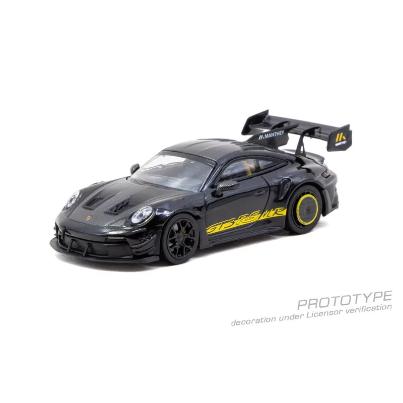 *PRE-ORDER* Porsche diecast GT3RS (992.1) MR Exclusive Color, 1:64 Scale, (Black Yellow) — image 2