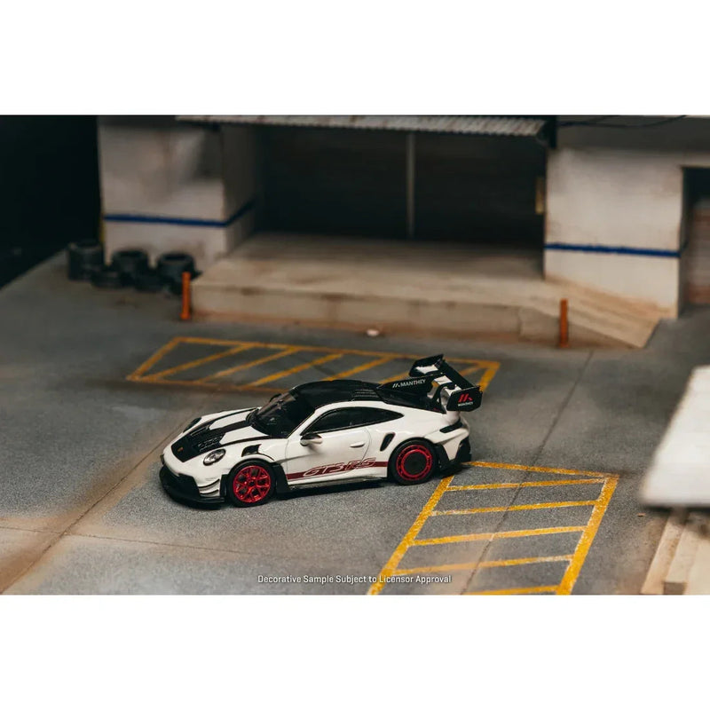 *PRE-ORDER* Porsche diecast GT3RS (992.1) MR (White Red) Exclusive Color, 1:64 Scale — image 2