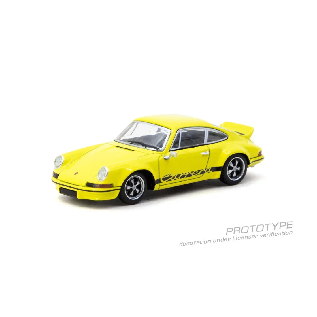 *PRE-ORDER* Porsche diecast 911 Carrera RS 2.7 Lightweight Chance of Chase Car (Yellow) — image 2