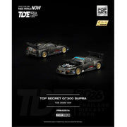 *TDE 2026* Top Secret GT300 Toyota Supra Full Carbon Fiber (Open Hood with Engine Details), 1:64 Scale — image 1