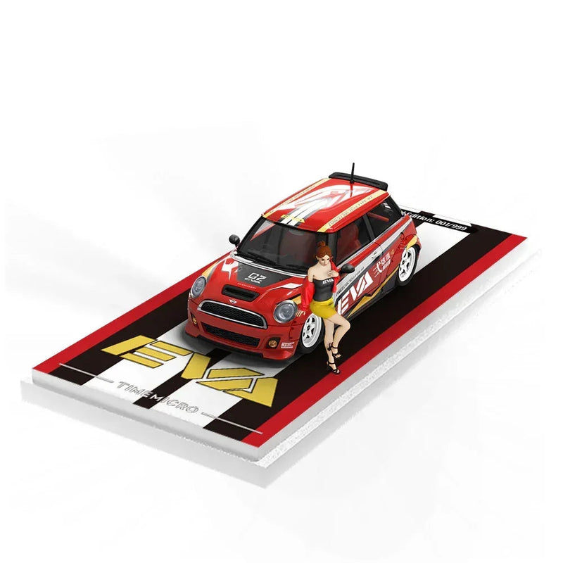 Mini Cooper - Red EVA No. 2 Figure Edition, 1:64 Scale — image 2