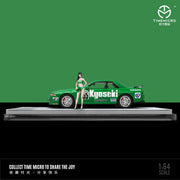 Nissan GTR R32 - Green No. 55 - Figure Edition, 1:64 Scale — image 2