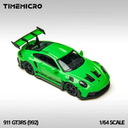 Porsche diecast 992 GT3 RS, 1:64 Scale (Green) — image 4
