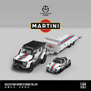 Martini Trailer Set, 1:64 Scale — image 1