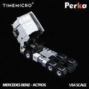 Mercedes-Benz Mercedes-Benz Trailer Transporter, 1:64 Scale (White) — image 3