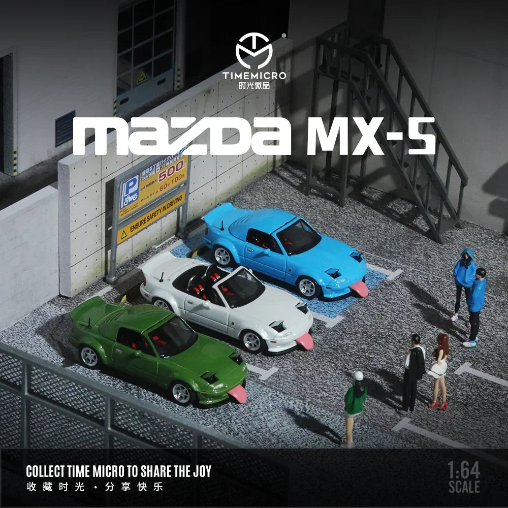 Mazda MX5 Green - Figure Edition, 1:64 Scale — image 1