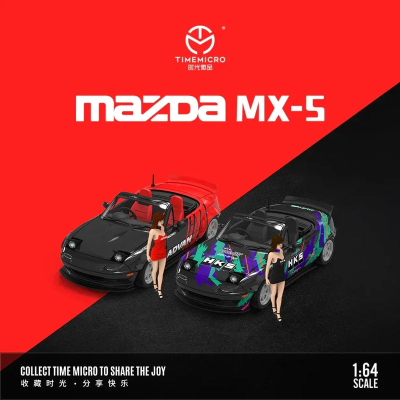 Mazda MX5-ADVAN-Figure Edition,1:64 Scale — image 1