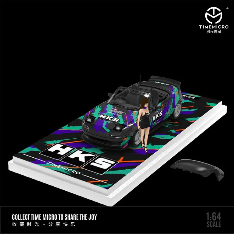 Mazda MX5-HKS-Figure Edition, 1:64 Scale — image 2