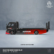 H300 Flatbed Transport Trailer - Advan, 1:64 Scale — image 2