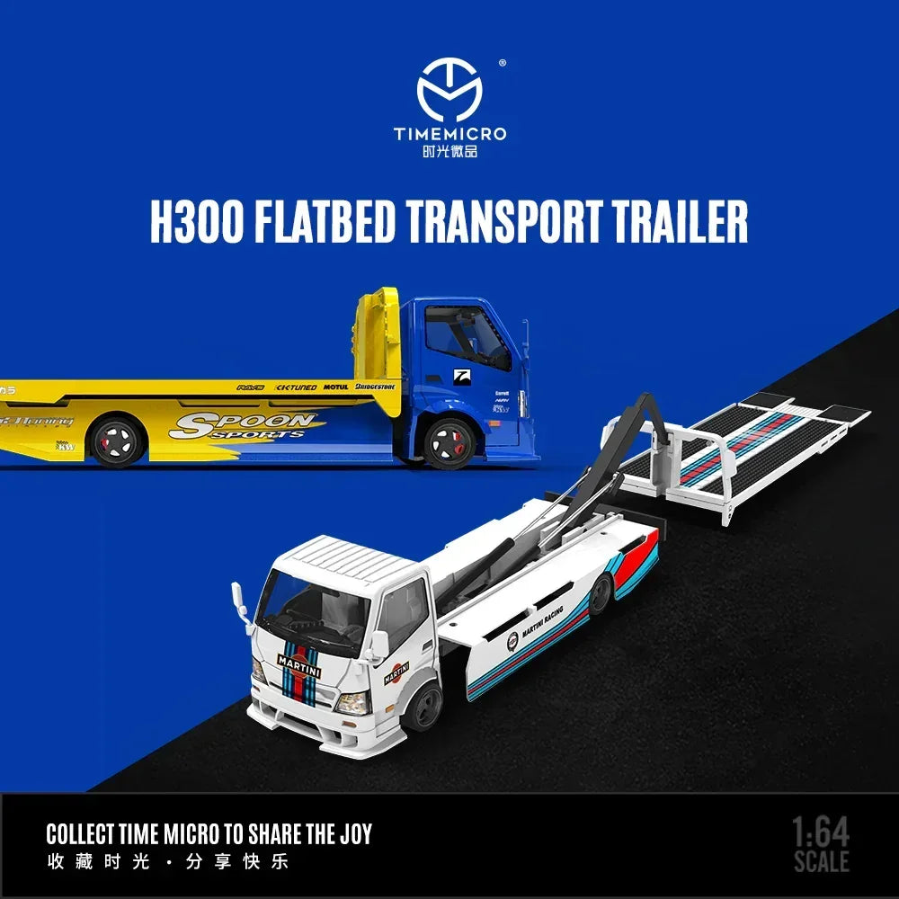 H300 Flatbed Transport Trailer-Spoon, 1:64 Scale — image 1