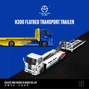 H300 Flatbed Transport Trailer-Spoon, 1:64 Scale — image 1