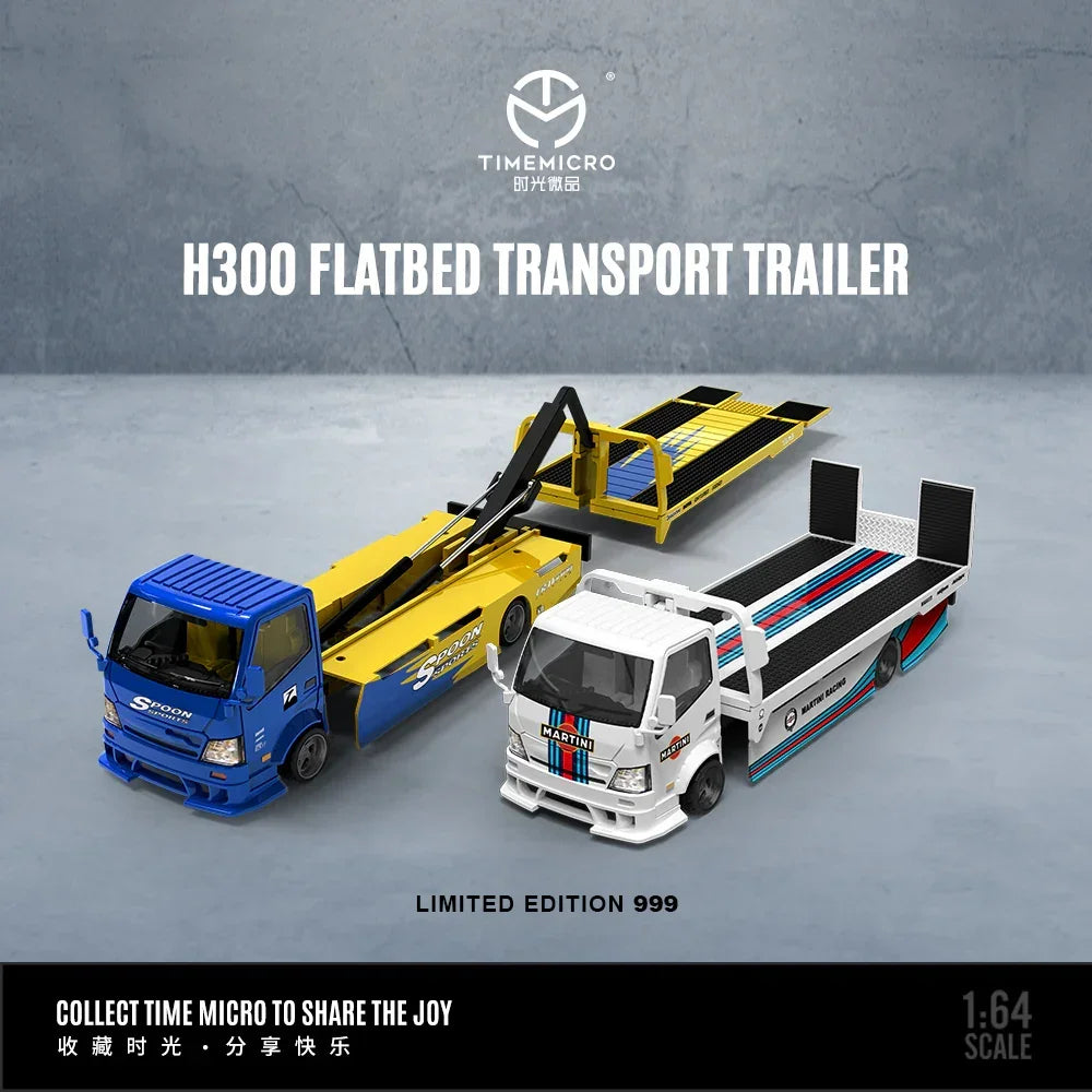 H300 Flatbed Transport Trailer-Spoon, 1:64 Scale — image 5