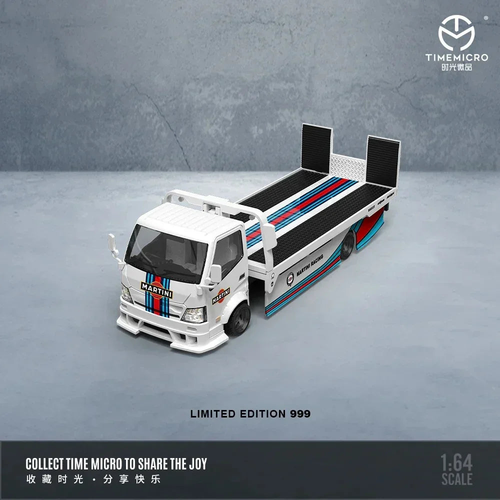H300 Flatbed Transport Trailer - Martini Livery, 1:64 Scale — image 1